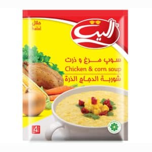 سوپ مرغ و ذرت الیت 75 گرم 