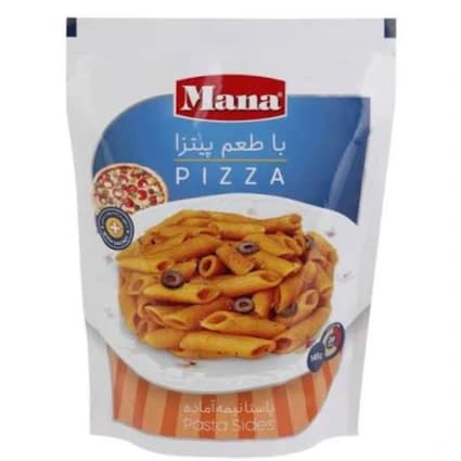 پاستا نیمه اماده مانا پیتزا 145 گرم