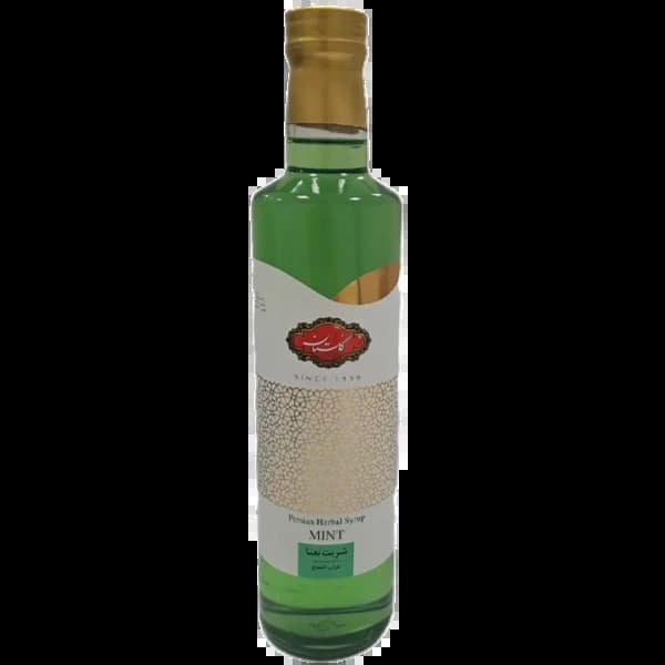 *(ق قدیم) شربت نعنا گلستان 650 گرم شیشه