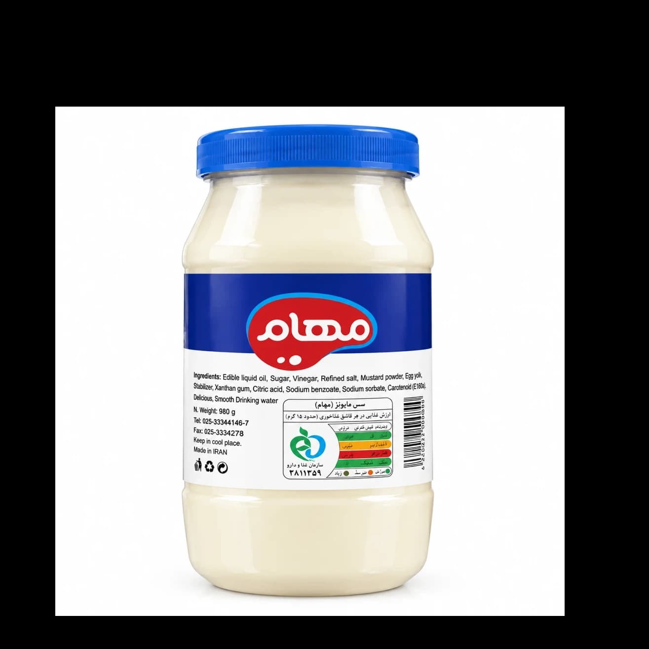 سس مایونز مهام 450 گرم پت