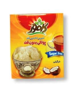 پولک رژیمی کامور نارگیلی 150 گرم
