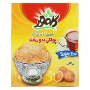پولک رژیمی کامور پرتقالی 150 گرم