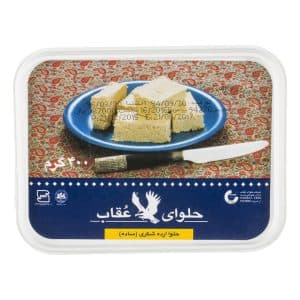 حلوا شکری عقاب ساده 400 گرم ابی