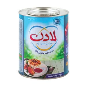 روغن جامد لادن گرد 2/7 کیلو حلب