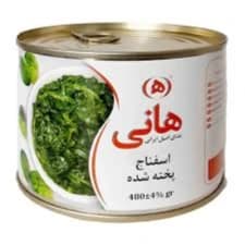 اسفناج پخته شده هانی 480 گرم