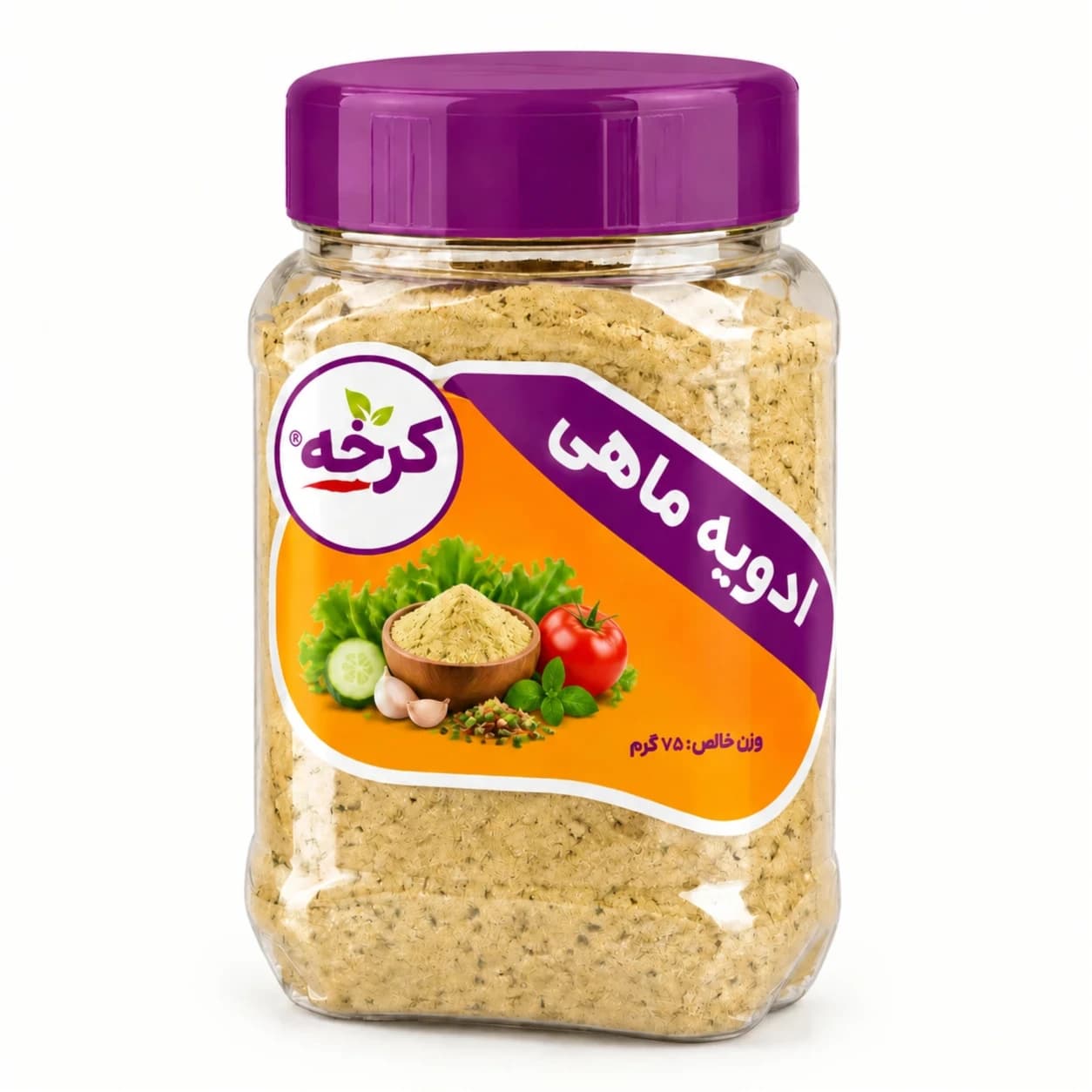 ادویه ماهی کرخه 75 گرم پت