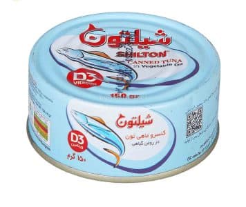 تن ماهی شیلتون 150 گرم